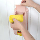 Plastic Garbage Bag Storage Box, 2Pcs Wall Mounted Self-Adhesive Container