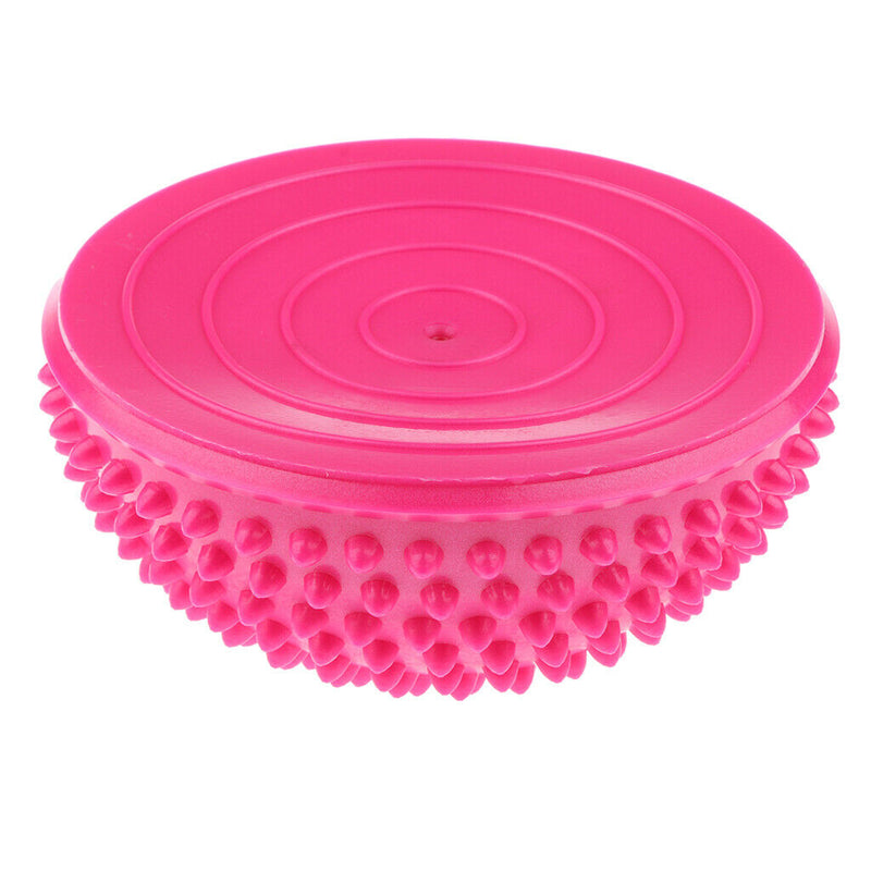 2 Colors Yoga Half Ball Dome Balance Trainer, Anti-Slip Hedgehog Exercise