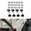 8PCS Hard Top Quick Removal Fastener Thumb Screw & Nut Kit for Jeep Wr BUJ