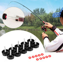 10 Universal Fishing Spinning Reel Handle Screw Cap Bearing Cover Accessory