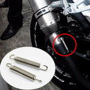 2Pcs Stainless Steel Motorcycle Exhaust System Mounting Springs KQA`3C