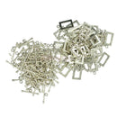 50 Sets Bracelet Anklet Clasp Connector Rectangle Toggle Bar Clasps Craft