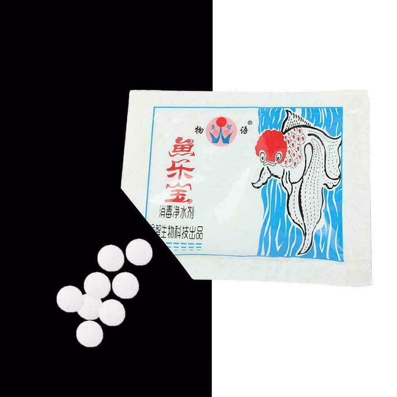 Useful Aquarium Fish Powder Antimicrobial Agent Disease Worthy Treatment N7X6