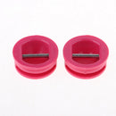 5x Durable Surfing Board Leash Cup Repair Replacement Plug Steel Bar, Red