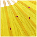 1.8m Hand Made Colorful Belly Dance Dancing Synthetic Silk Natural Bamboo L T7E8