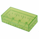 Battery Storage Case Holder/Organizer for 18650 or CR123A Battery Green