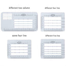 4pcs Envelope Addressing Handwriting Calligraphy Guide Stencil Templates