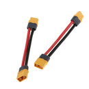 2Pcs XT60 Plug Male Female Extension Cable Line Battery Adapter 30cm for RC Boat