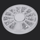 700pcs 1.5mm, 2mm, 3mm Sequins Rhinestone Acrylic Accessories for Nail Art P7H6