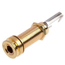 1/4 inch Mono Input Output Stereo Barrel Jack Plug Socket For Bass Electric P6Y3