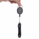 Metal Retractable Key Chain Card Badge Holder Steel Recoil Ring Pull Belt Clip