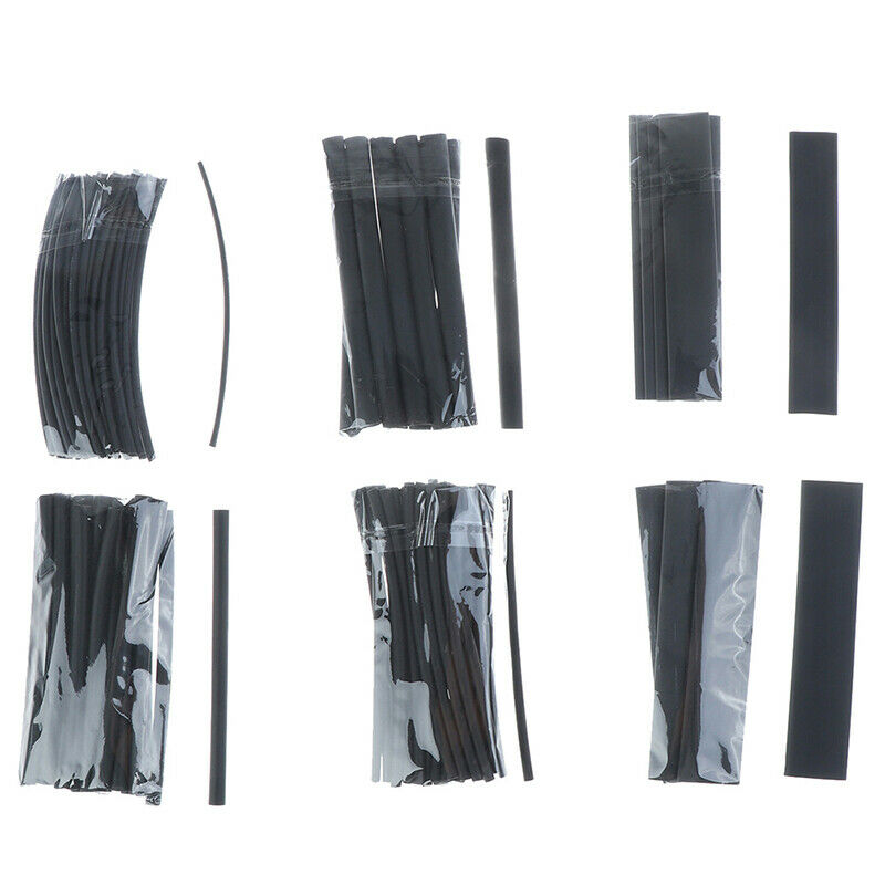 100Pcs/set 100mm 2:1 Heat Shrink Tubing Polyolefin Tube Sleeving  SE