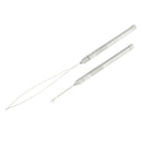 Ventilating Wire Pulling Hook Loop Threader Needles Kit for Making Lace Wig Hair