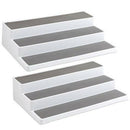 3-Layer Stepping Rack 2 Pack - Modern Design Waterproof and Non-Slip Rack K