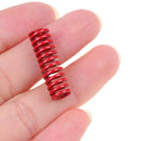 1 pcs red pressure compression spring loading die mold 8mm x 20m  Ew
