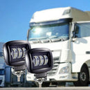 6D Lens 5 Inch Round Square Led Work Light 12V For Car SUV Trucks 4x4 Motorcycle