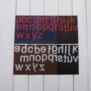 26pcs/set Letters DIY Craft Cutting Dies Stencils Scrapbook Embossing Album Card
