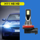 2Pcs H11 LED Headlight Fog light Kits 60W 1200LM Bulbs Power 6000K White Durable