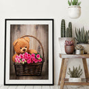 Full Round Drill Diamond Painting 5D DIY Romantic Bear Rhinestone Picture