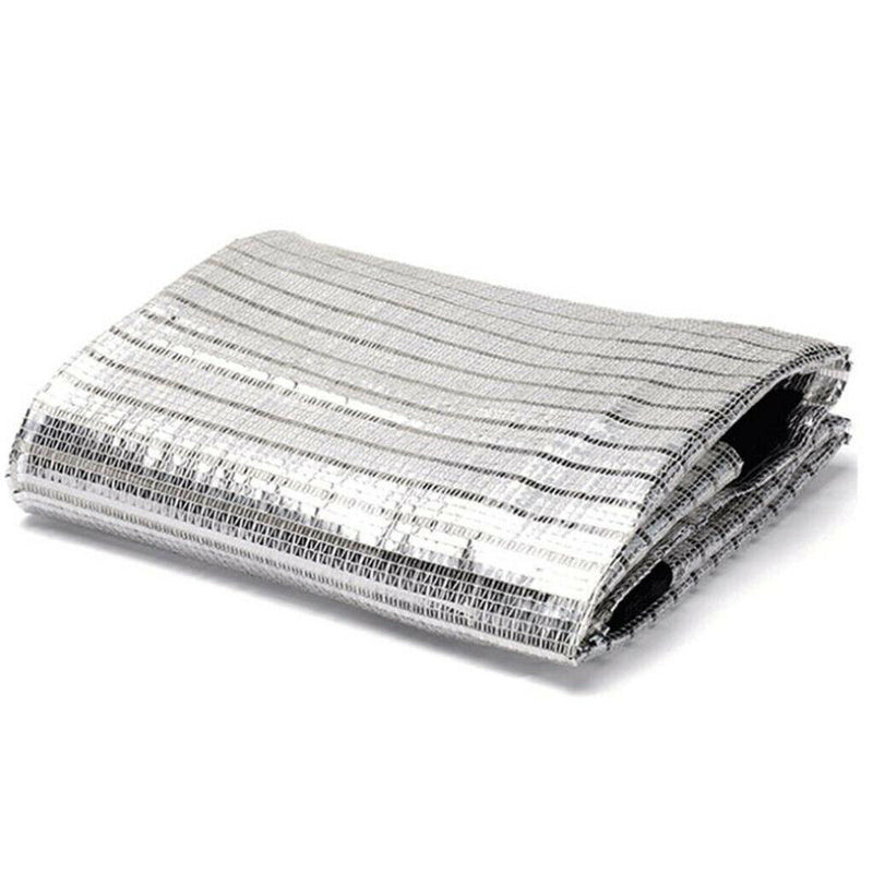 Reflective Aluminum Foil Shade Net Sunshade Cover Greenhouse Protect 3x1m