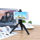 Universal Mini Mobile Phone Tripod Stand Clip Manual Phone Bracket Holder