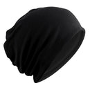 3 Pcs Women's Slouchy Beanie Hat Stretch Solid Chemo Cap Headwear Turban