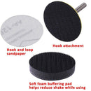 200Pcs 50mm 2 Inch Sander Disc Sanding Discs 80-3000 Grit Paper with 1Inch  H3E2