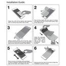 1PCS HD Protective pad Case Cover Skin Film Foil Protection For iPad air  ME