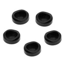 Saxophone Thumb Rest/ Button - Black Plastic - 5 Pieces - for Sax Parts
