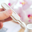 2Pcs Baby Plastic Safety Care Ear Nose Navel Cleaning Tweezers Safety Forceps