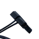 4-Pin Male Female Molex PC to DC 2A 5.5mm x 2.1mm Plug LED Strip Power Cable ES