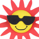 Funny Sun Flower Car Antenna Aerial Ball EVA Topper Truck SUV Pen Decor Gift OZ
