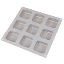 9 Cavity Square Silicone Soap Molds Handmade Soap Craft For Diy Soap Mak OZ