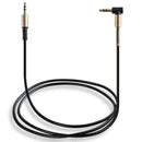 1m 3.5mm Jack Audio Cable Adapter Male To Male 90 Degree Right Pro U0H2 Ang F5W5