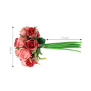12pcs/lots Artificial Rose Flowers Wedding bouquet Thai Royal Rose Silk flo