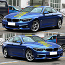 3pcs Car Art Decorative Stickers Styling Decals Kits for Auto Covers Head Tail