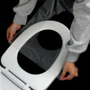 6Pcs/set disposable toilet seat cover mat travel waterproof toilet plastic pB3C