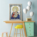 5D DIY Special Shaped Diamond Painting God Cross Stitch Mosaic Craft Kits