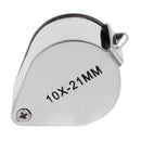 Jewellers Jewelry Loupe Magnifier Eye Magnifying Glass 10x 21mm