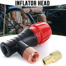 Bike Pump Tube Inflator Valve Compatible Tyre Durable 5.5*5.5*2.5cm S1D9