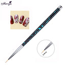 3pcs Nylon Fiber Hair Artist Paint Brush Thin Hook Line Drawing Pen Artist Pen