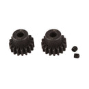 2x alloy steel 17T Mod1 Pinion Gear â€“ 5mm Bore Mod 1.0
