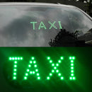 12V 45 LED Car Auto Cab Taxi Roof Sign Inside Windscreen Green Led Light Lamp