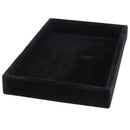 Black Velvet Jewelry Display Tray Bracelet Watch Anklet Display Presentation