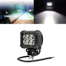 2x 4" LED Work Light Bar Flood Spot Combo Off-road Driving Fog Lamp Truck Boat
