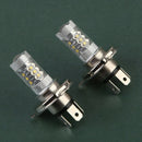 2 X H4 80W High Power LED fog lights Automotive LED fog headlamp