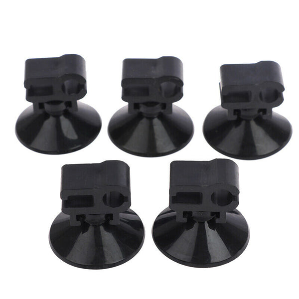 5pcs Aquarium Suction Cup Clip Oxygen Tube Buckle Fish Tank Wire Aquarium Su Hn