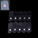 10 Set Empty Eyeshadow Palette Grade Plastic Pans DIY With 15mm Aluminium Cas Kw