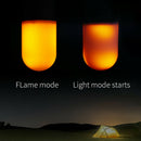 1PC 2Modes LED Flame Effect Simulated USB Flame  Flickering Lamp Xmas Decor
