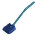 Blue Double Sided Sponge Cleaning Brush Scrubber Cleaner for Aquarium